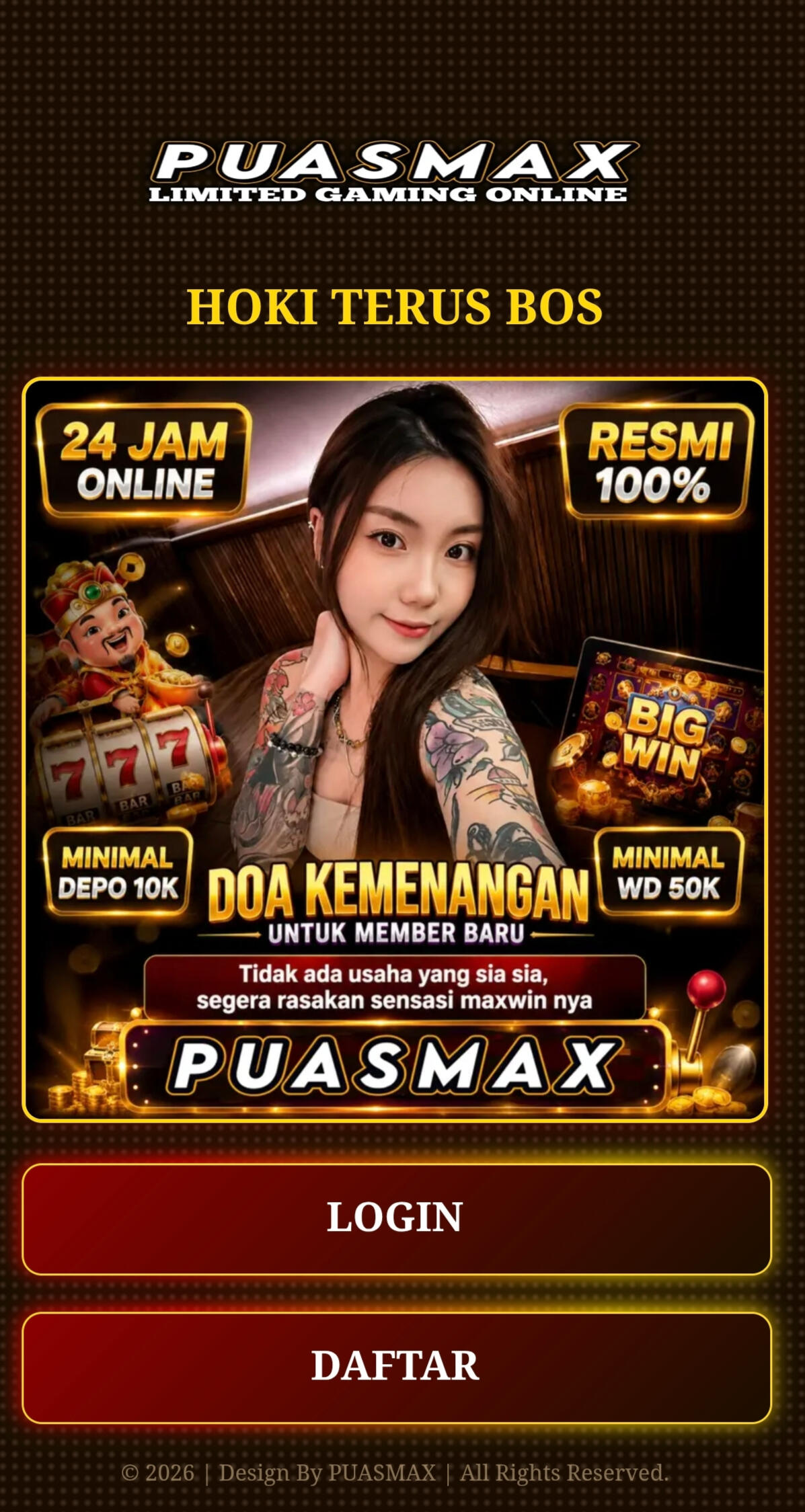 Nikmati pengalaman online yang nyaman di #puasmax, situs resmi dengan dukungan penuh serta keamanan terbaik bagi semua pengguna.